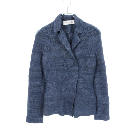 Dior Silk Sweater Blue Size 38