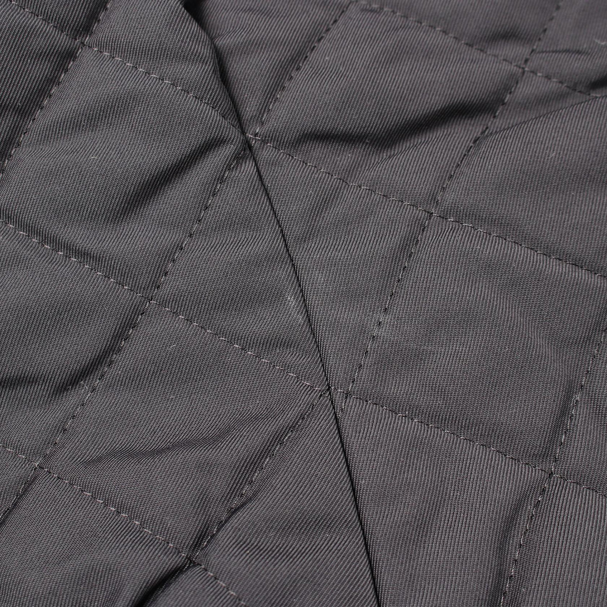 HERMES Deerskin Leather Jacket Black Size 36