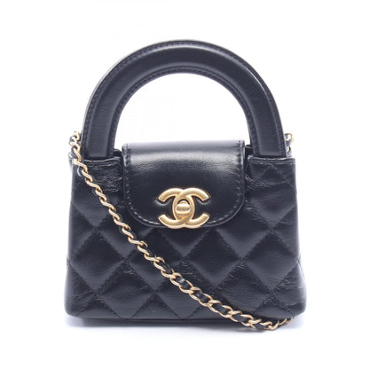 CHANEL Matelasse Lambskin Bag Black