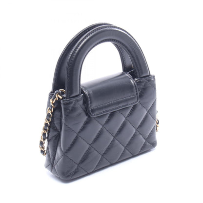CHANEL Matelasse Lambskin Bag Black