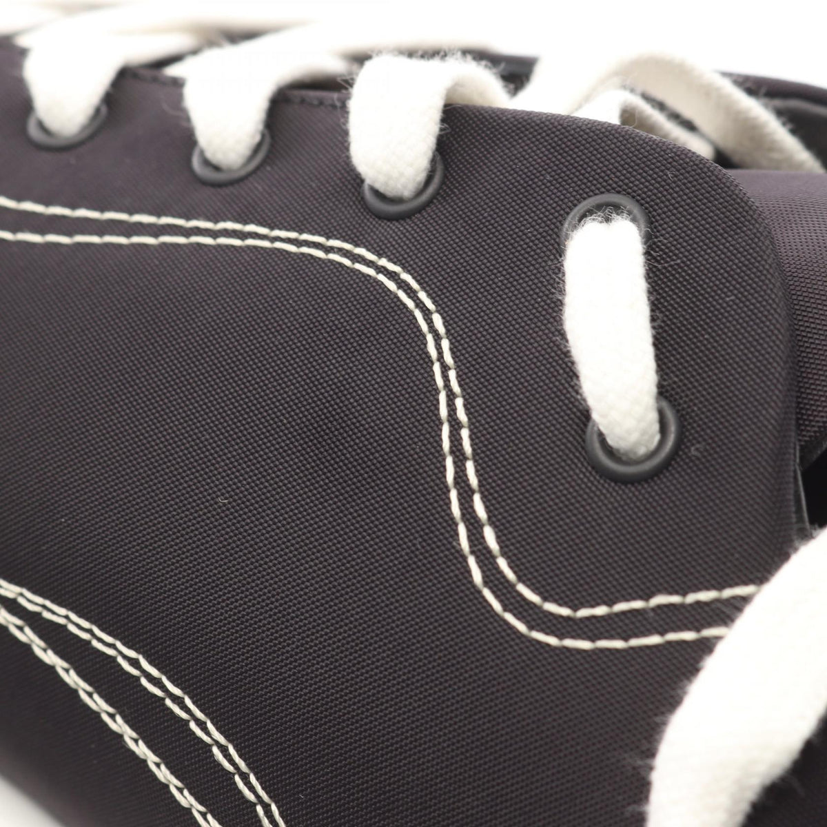HERMES Envol Suede Fabric Sneakers Black Size EU 40