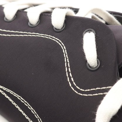 HERMES Envol Suede Fabric Sneakers Black Size EU 40