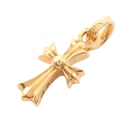 CHROME HEARTS 22K CH Cross Baby Fat Pendant
