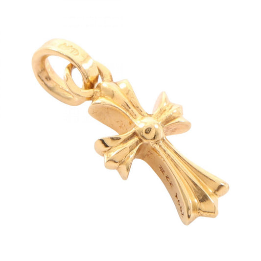 CHROME HEARTS 22K CH Cross Baby Fat Pendant