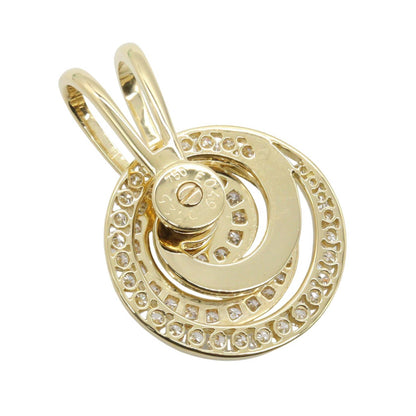 JEWELRY K18 Yellow Gold Diamond Pendant