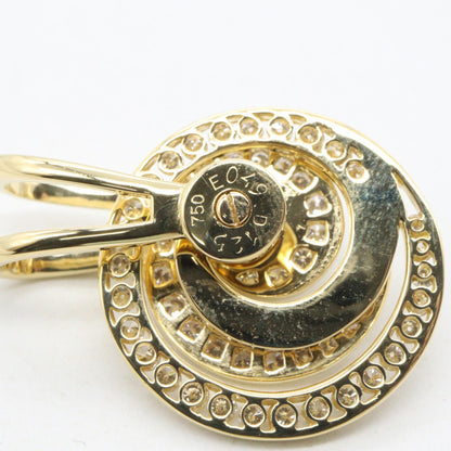 JEWELRY K18 Yellow Gold Diamond Pendant