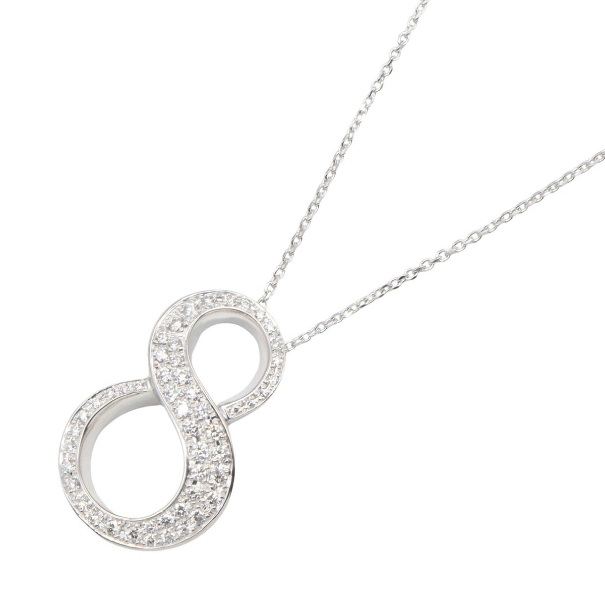 JEWELRY K18WG Diamond 1.34ct Necklace