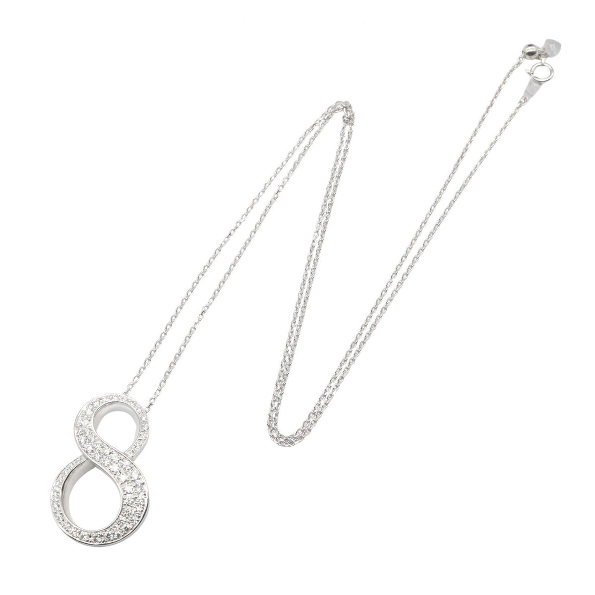 JEWELRY K18WG Diamond 1.34ct Necklace