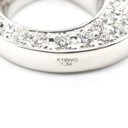 JEWELRY K18WG Diamond 1.34ct Necklace