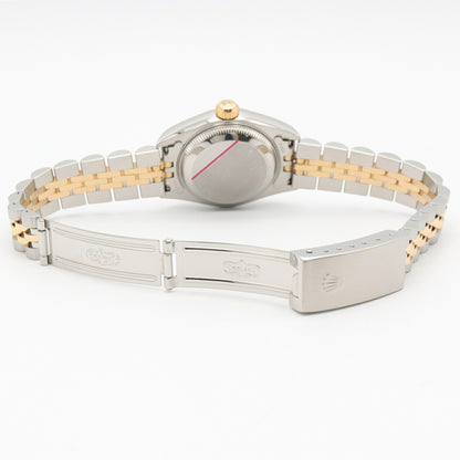 ROLEX Datejust K18 YG SS Watch Arabic Dial
