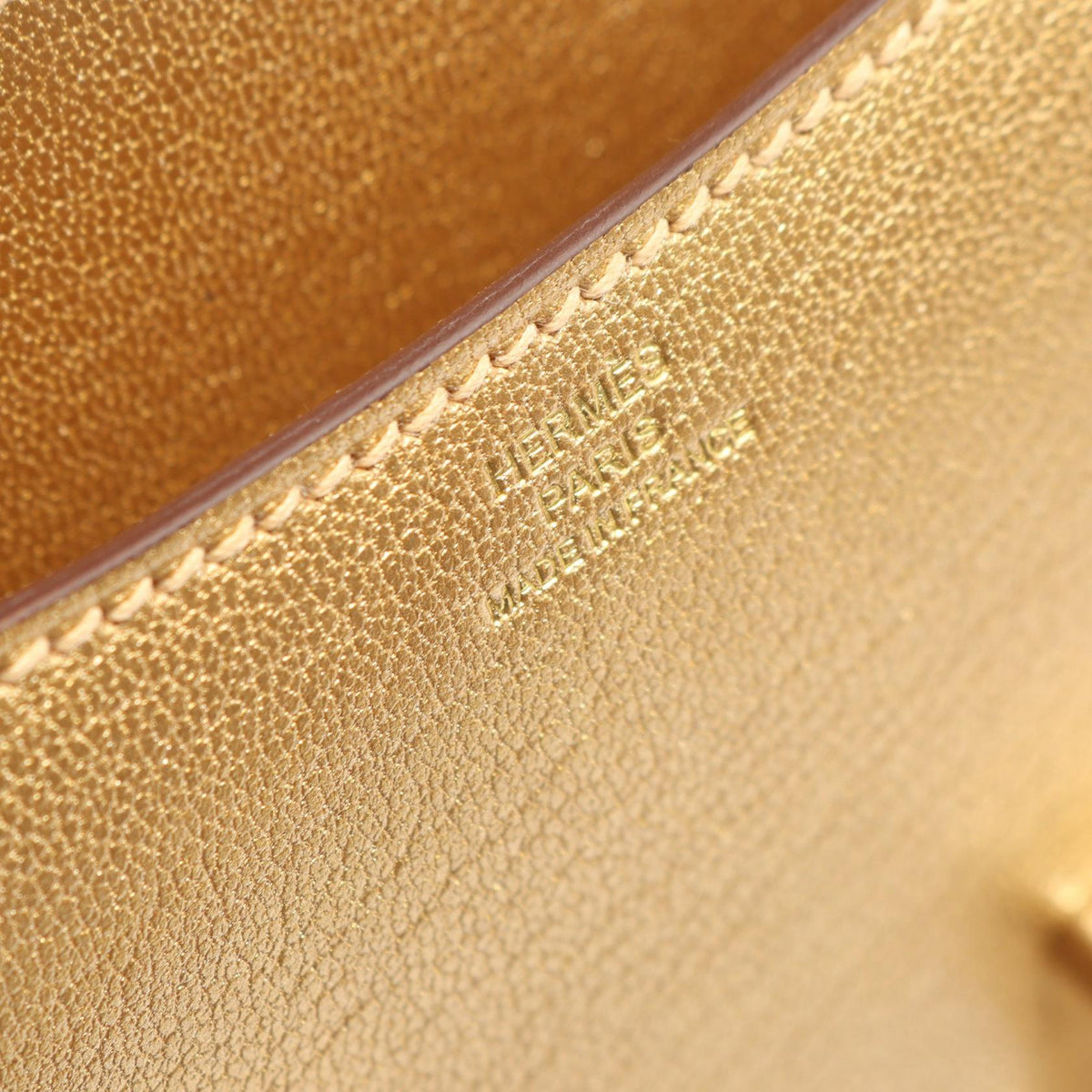 HERMES Constance 3 Mini Dore Shoulder Bag