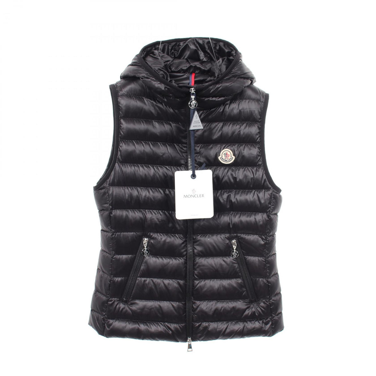 MONCLER Glygosse Down Vest Black Size 1
