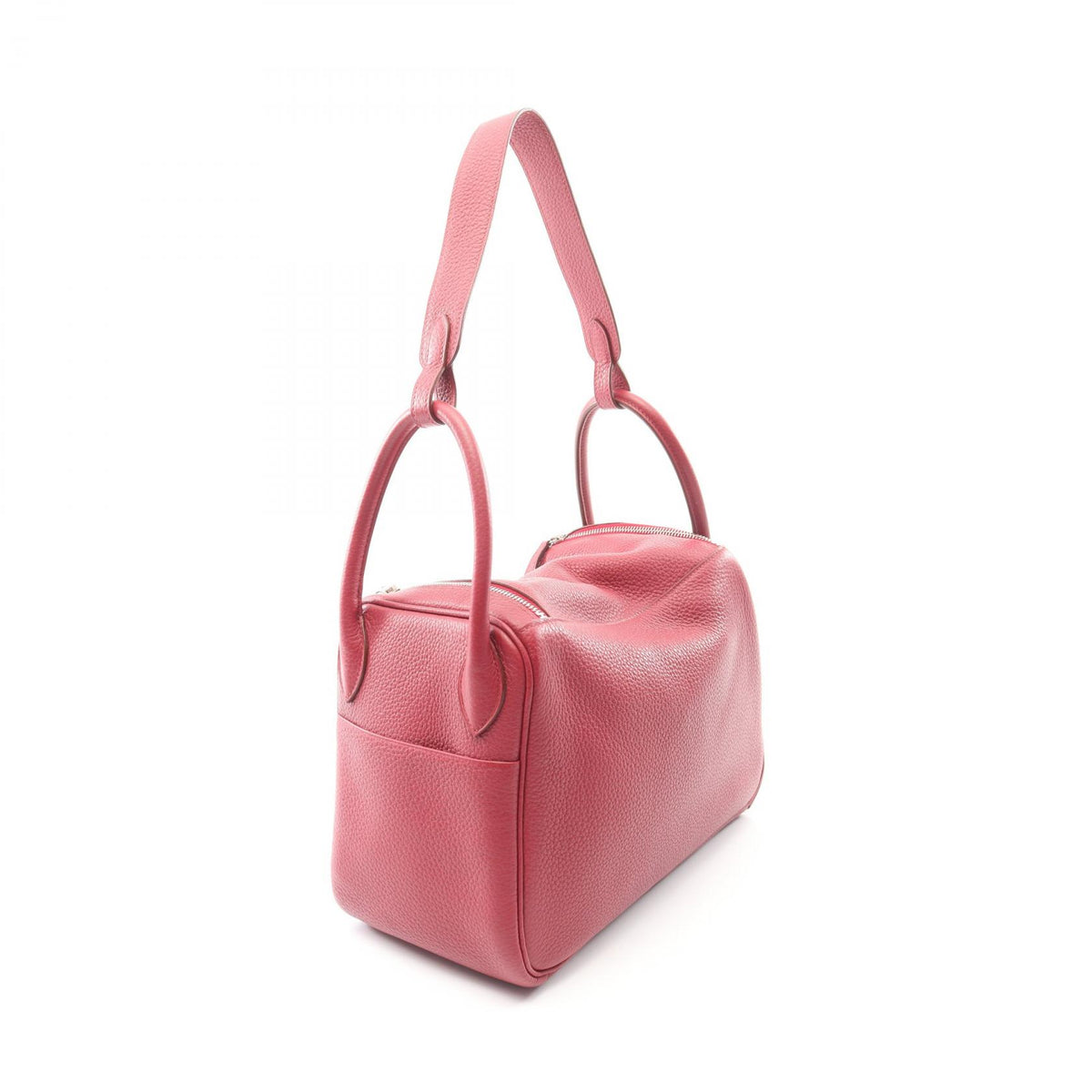 HERMES Lindy 30 Ruby Clemence Bag SPHW