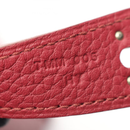 HERMES Lindy 30 Ruby Clemence Bag SPHW