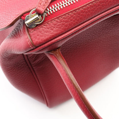HERMES Lindy 30 Ruby Clemence Bag SPHW