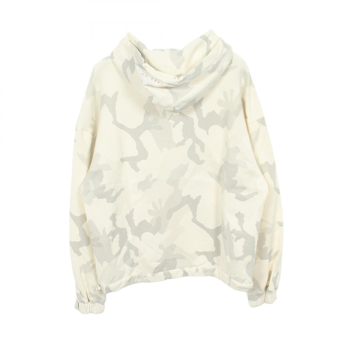 DOLCE & GABBANA Camo Half-Zip Hoodie Size S