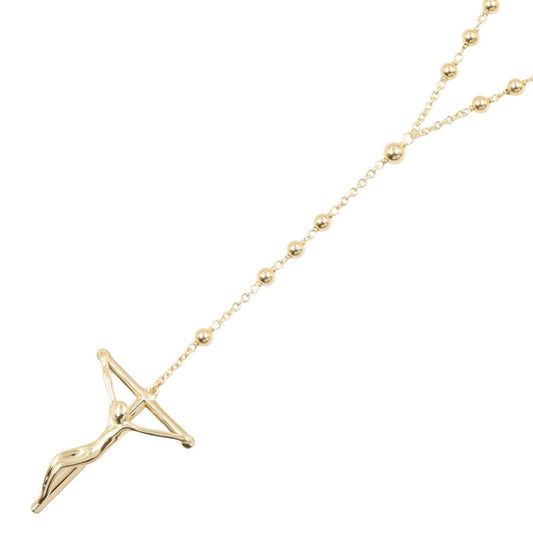 TIFFANY&CO K18 Yellow Gold Rosary Necklace