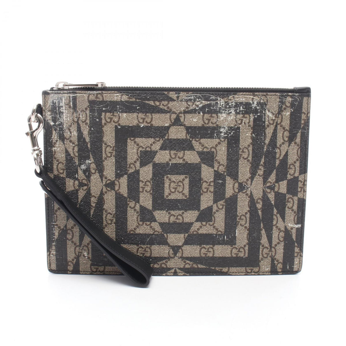 GUCCI GG Kaleido Coated Canvas Clutch Bag