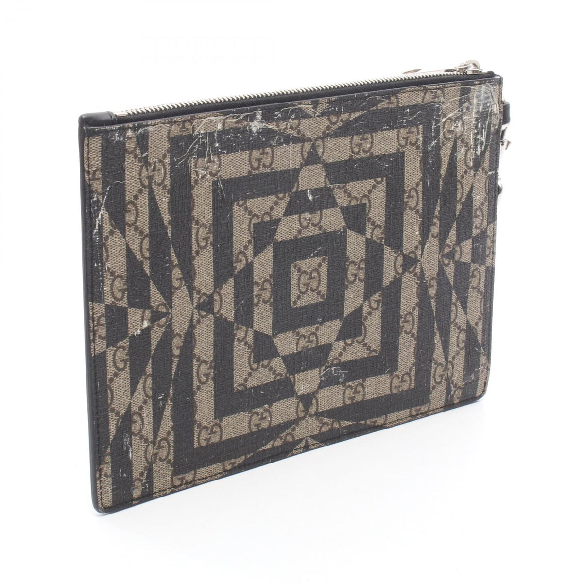 GUCCI GG Kaleido Coated Canvas Clutch Bag