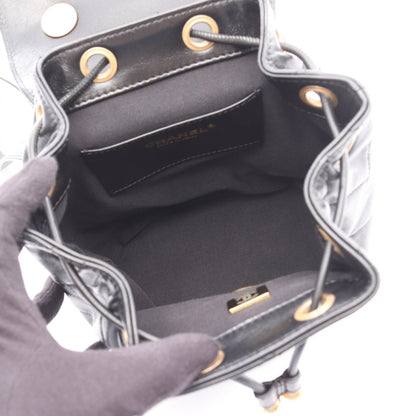 CHANEL CHANEL 19 Lambskin Backpack Black