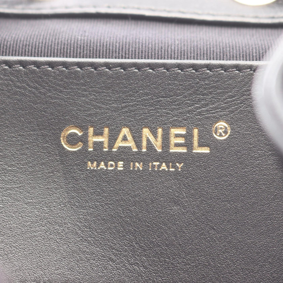 CHANEL CHANEL 19 Lambskin Backpack Black