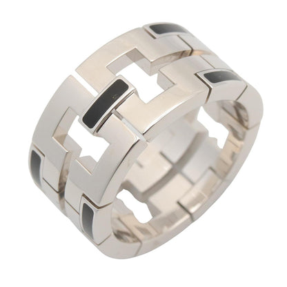 CARTIER Dragon Padlock K18WG Ring Size JP 18.5