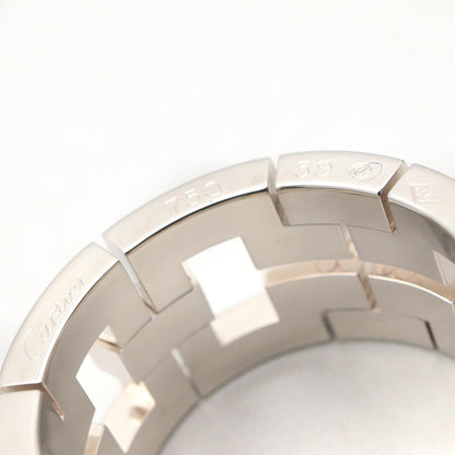 CARTIER Dragon Padlock K18WG Ring Size JP 18.5