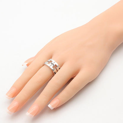 CARTIER Dragon Padlock K18WG Ring Size JP 18.5
