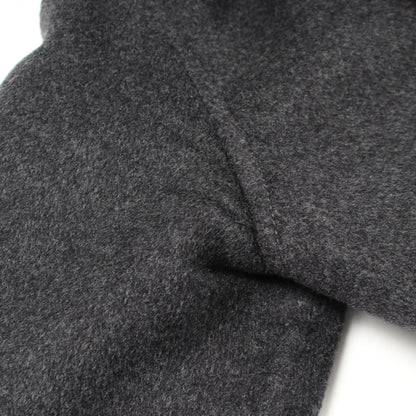 LOUIS VUITTON Hooded Giant Monogram Wool Wrap Coat Size 36