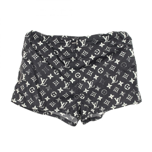 LOUIS VUITTON Monogram Nylon Shorts Size 36