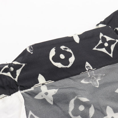 LOUIS VUITTON Monogram Nylon Shorts Size 36