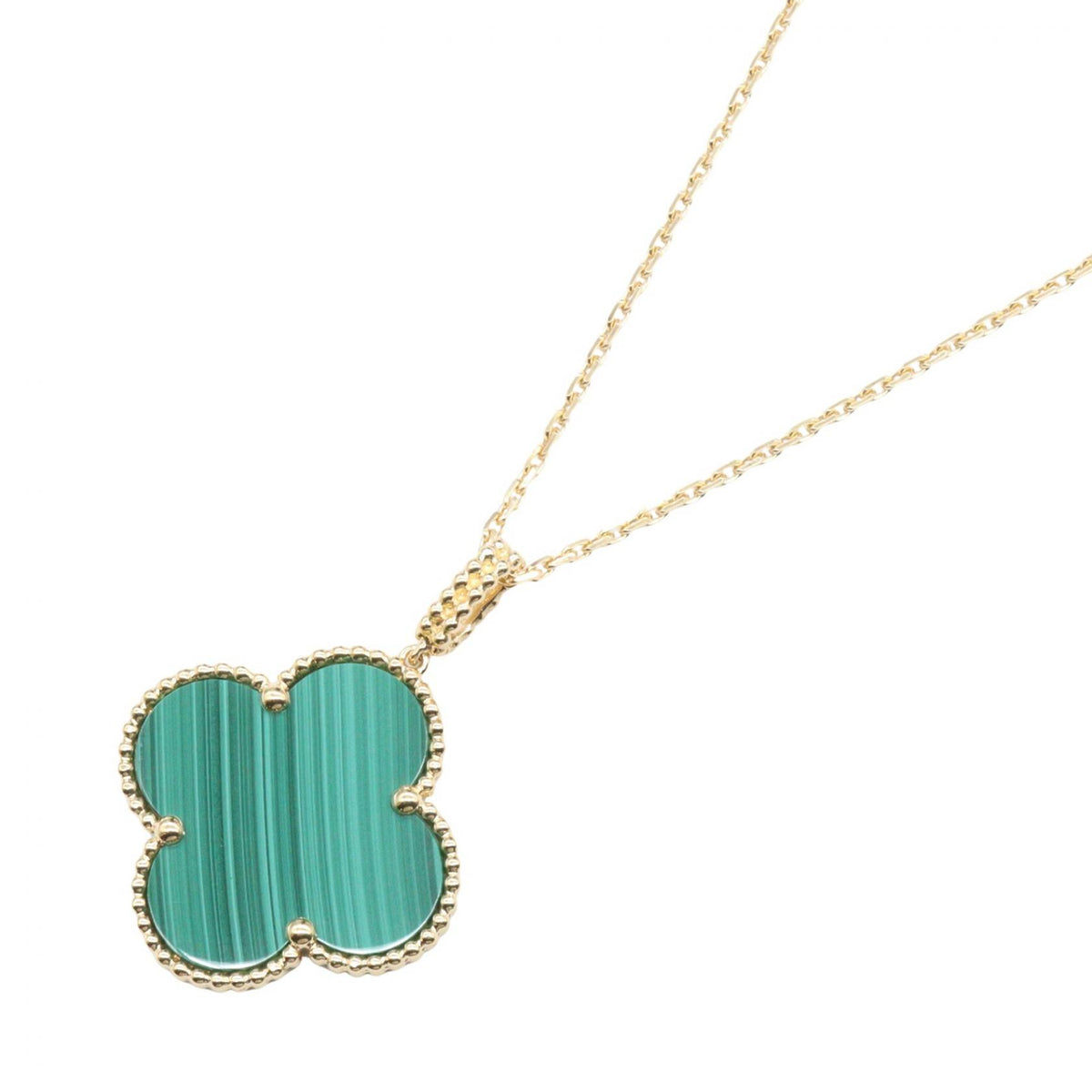 Van Cleef & Arpels Malachite Necklace