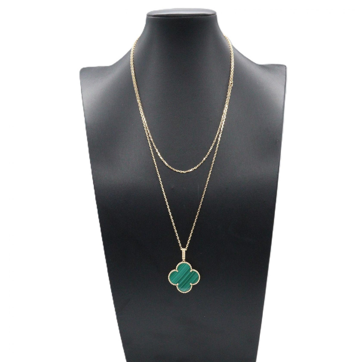 Van Cleef & Arpels Malachite Necklace