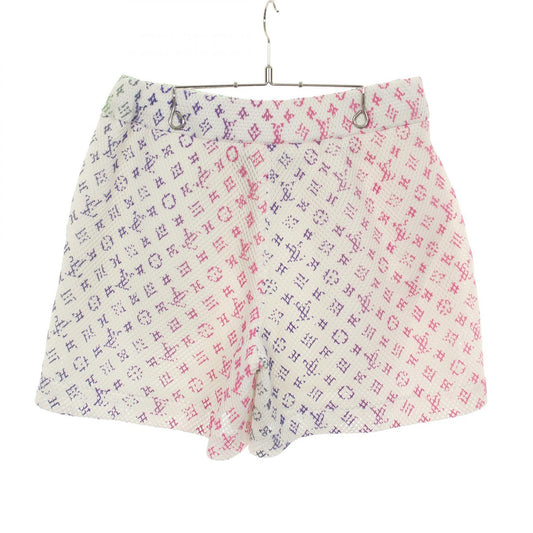 OFF LV Amen Break Gradient Monogram Mesh Shorts Size 42