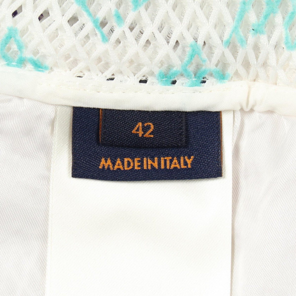 OFF LV Amen Break Gradient Monogram Mesh Shorts Size 42