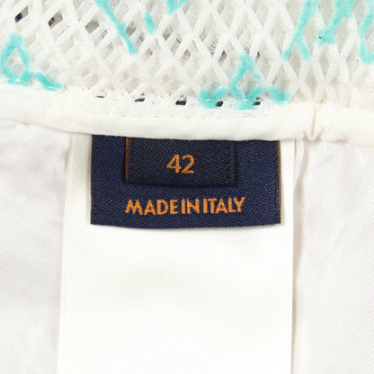 OFF LV Amen Break Gradient Monogram Mesh Shorts Size 42