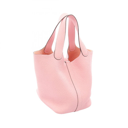 HERMES Picotin Lock PM Rose Handbag Pink