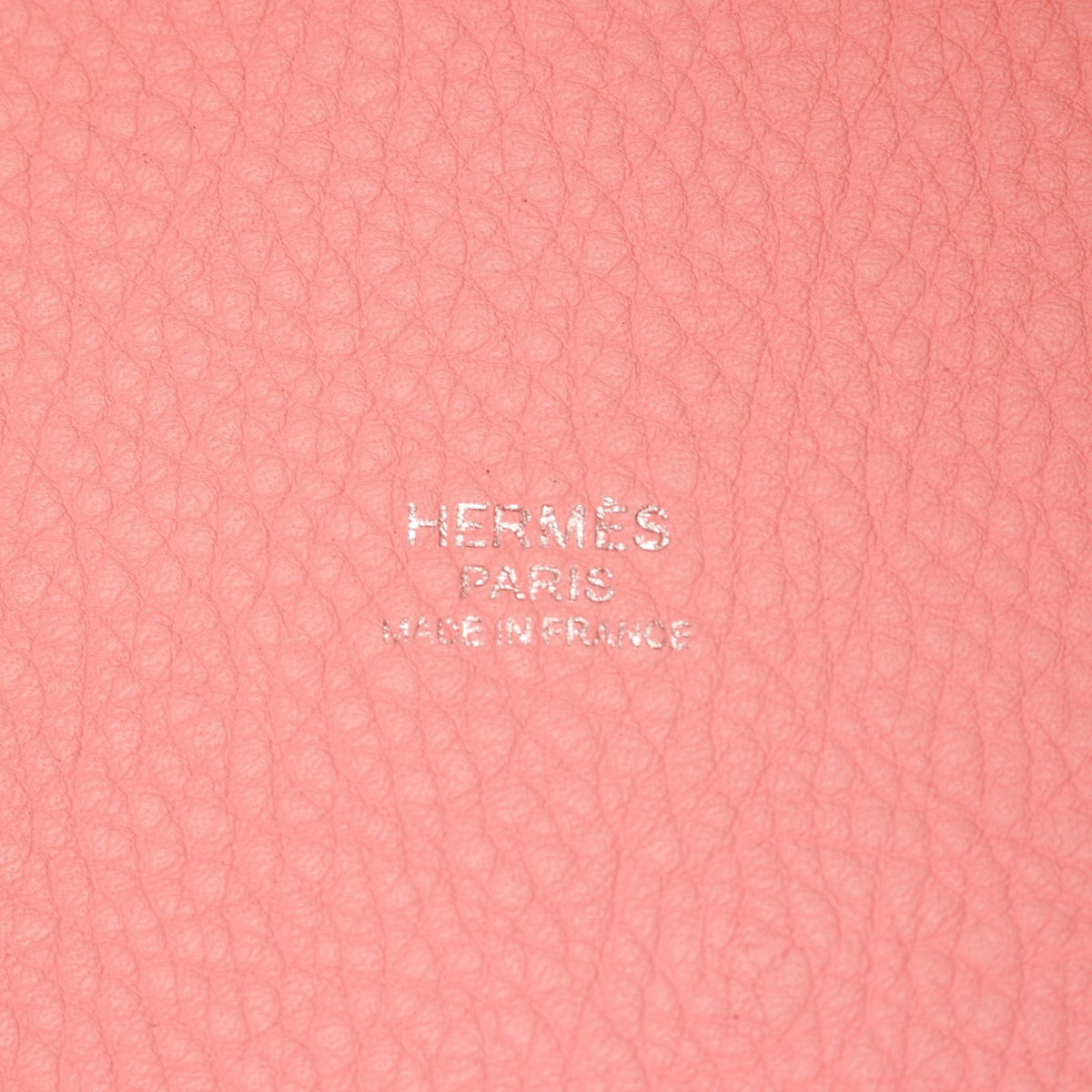 HERMES Picotin Lock PM Rose Handbag Pink