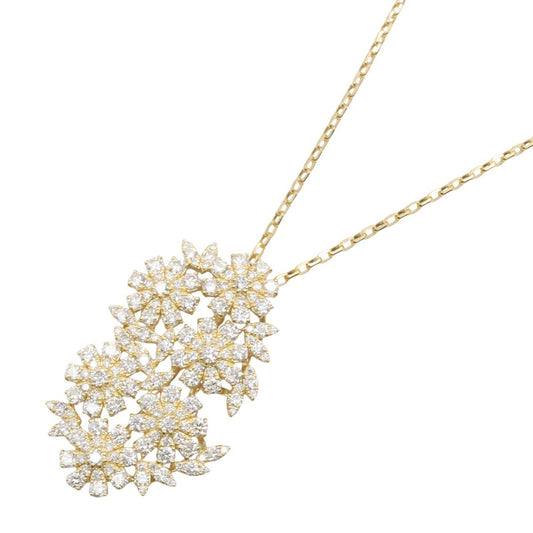 JEWELRY Diamond Necklace K18 Yellow Gold