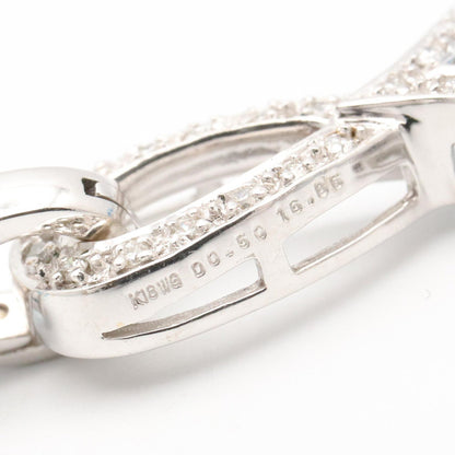 JEWELRY Multi Stone Diamond K18WG Necklace