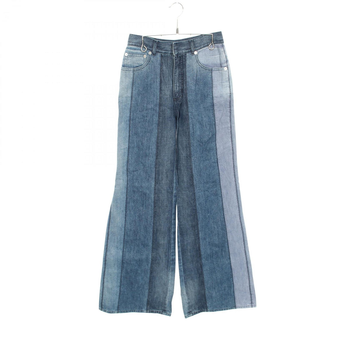 Christian Dior Wide Cotton Jeans Navy Size 36