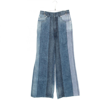 Christian Dior Wide Cotton Jeans Navy Size 36
