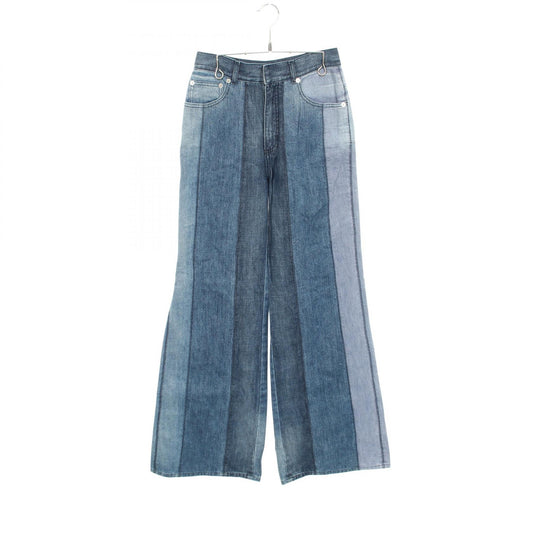 Christian Dior Wide Cotton Jeans Navy Size 36