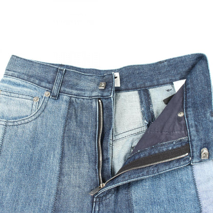 Christian Dior Wide Cotton Jeans Navy Size 36