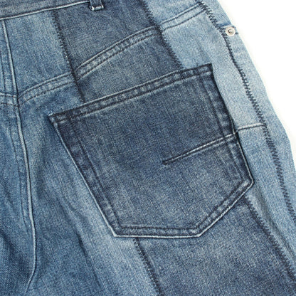 Christian Dior Wide Cotton Jeans Navy Size 36