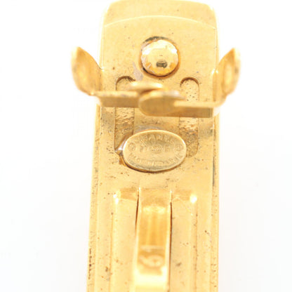 CHANEL Logo 97P Gold Plated Barrette Gold