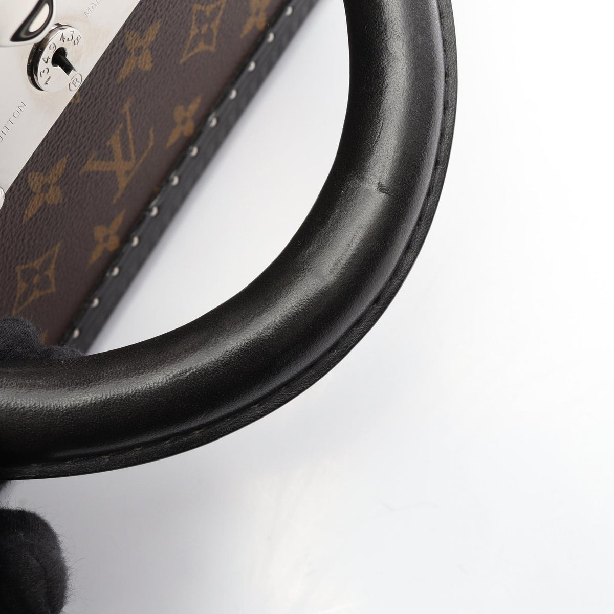 LOUIS VUITTON Alzer 60 Monogram Macassar Suitcase Bag