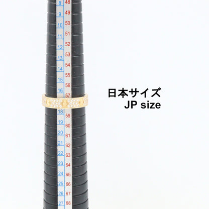 CARTIER 18K Yellow Gold Diamond Love Ring SM Size JP 17