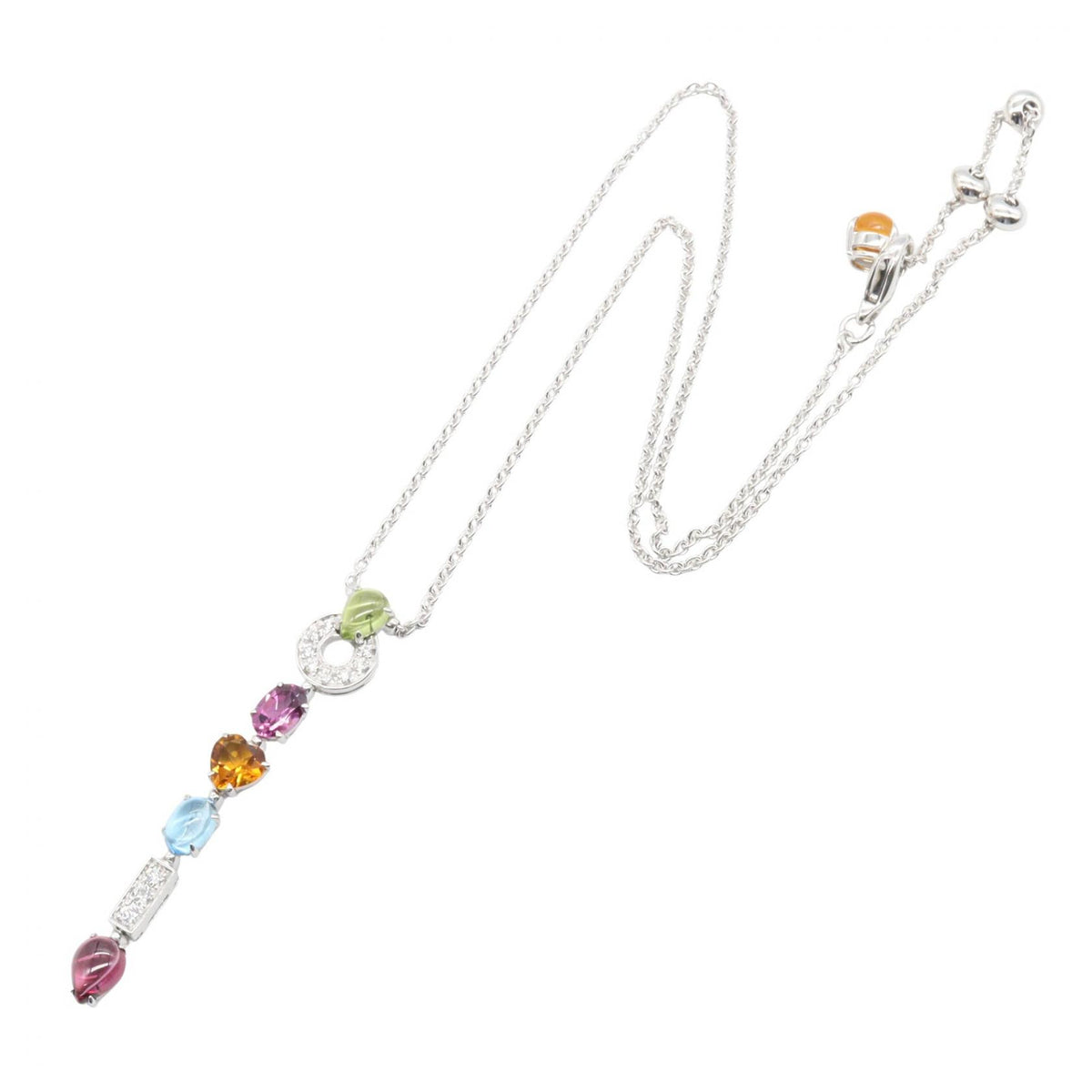 BVLGARI Allegra Diamond Multi-stone Necklace