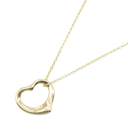 TIFFANY&CO Small Open Heart Gold Necklace